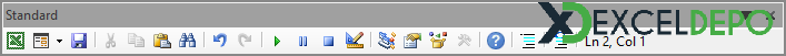 Standard Toolbar
