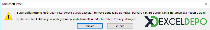 Döngüsel Başvuru Hatası