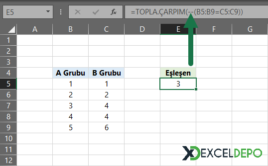 Excel'de Çift Tire Ne İşe Yarar?