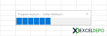 Excel'de ProgressBar Kullanımı