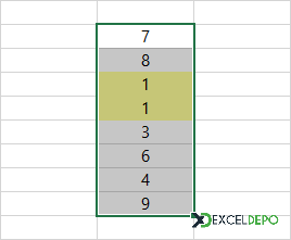 Excel Makroları ile Aynı Verileri Renklendirme