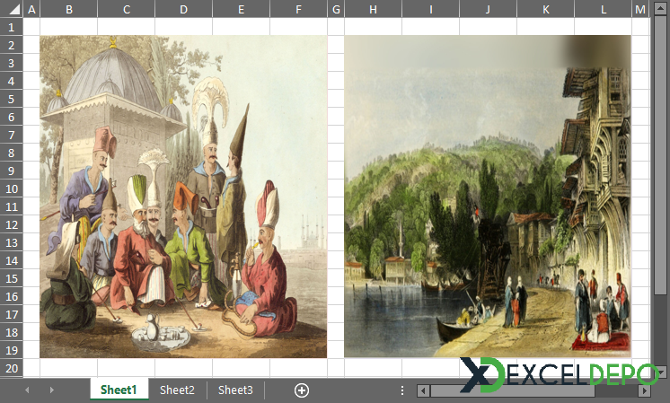 Excelde Fotoğrafı Hücreye Sığdırma Excelde Fotoğrafı Hücreye Sığdırma