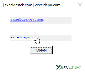 Label Hyperlink Label Hyperlink