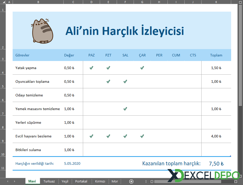 Çocuklar için Harçlık Takip Sistemi Çocuklar için Harçlık Takip Sistemi